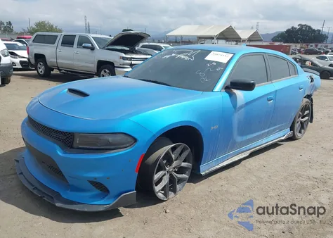 2023 Dodge Charger R/T из США, поврежденный, VIN 2C3CDXCT3PH576126